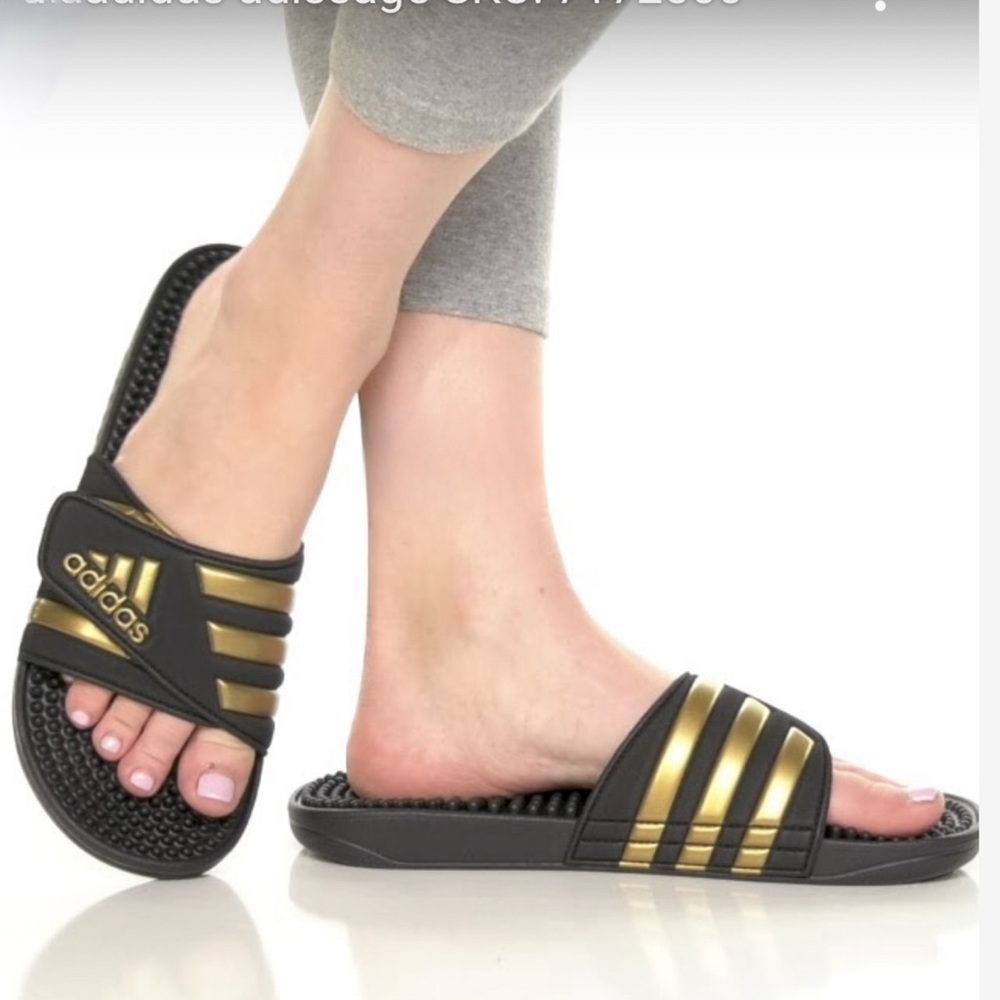 ADIDAS • Adissage Slide Sandals from Finish Line Includes Box - Picture 9 of 16